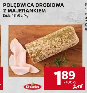 Stokrotka POLĘDWICA DROBIOWA Z MAJERANKIEM Duda 100 g oferta
