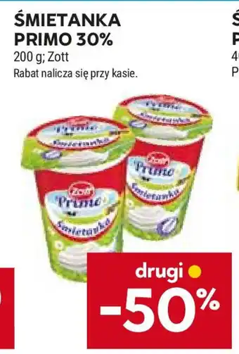 Stokrotka ŚMIETANKA PRIMO 30% 200 g oferta