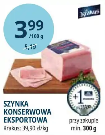 Stokrotka SZYNKA KONSERWOWA EKSPORTOWA Krakus 100 g oferta