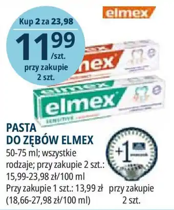 Stokrotka PASTA DO ZĘBÓW ELMEX 50-75 ml oferta