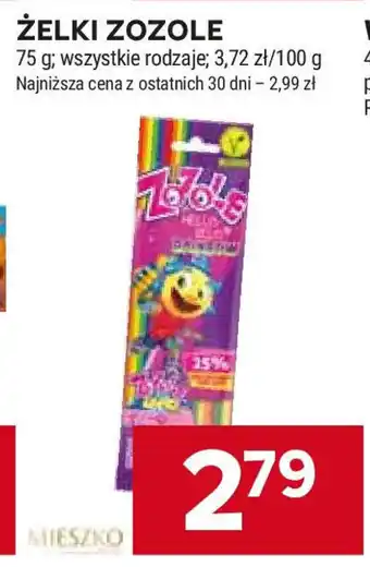 Stokrotka ŻELKI ZOZOLE 75 g oferta