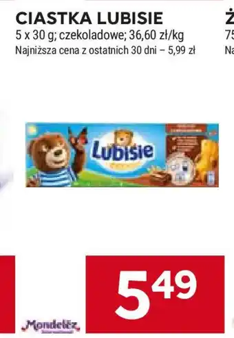 Stokrotka CIASTKA LUBISIE 5 x 30 g oferta