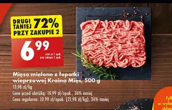 Biedronka Mięso mielone Kraina Mięs oferta