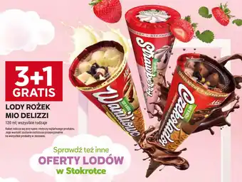 Stokrotka LODY ROŻEK MIO DELIZZI 120 ml oferta