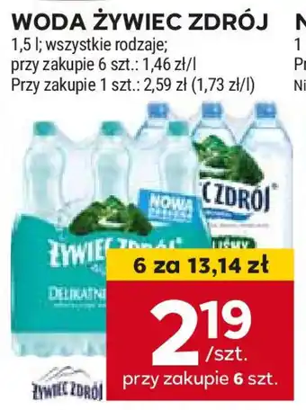 Stokrotka WODA ŻYWIEC ZDRÓJ 1,5 l oferta