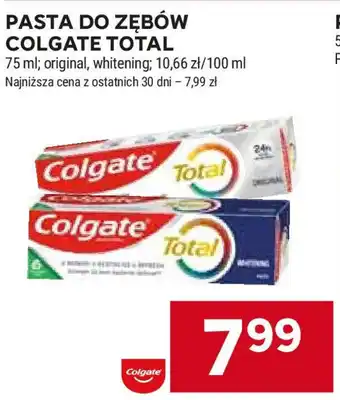 Stokrotka PASTA DO ZĘBÓW COLGATE TOTAL 75 ml oferta