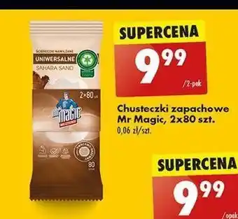 Biedronka Ściereczki uniwersalne sahara sand Mr Magic oferta