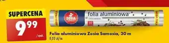 Biedronka Folia aluminiowa 30 m z tłoczeniem Zosia Samosia oferta
