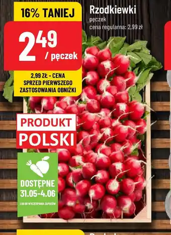Polomarket Rzodkiewki pęczek oferta