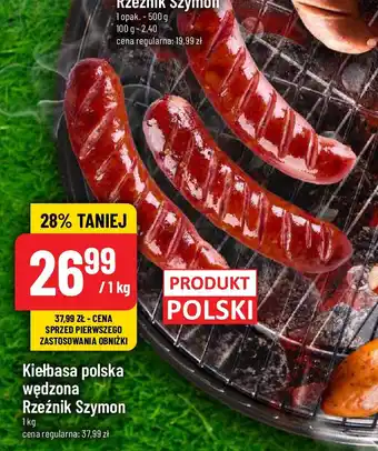 Polomarket Kiełbasa polska wędzona Rzeźnik Szymon 1kg oferta