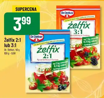 Polomarket Żelfix 2:1 lub 3:1 Dr. Oetker, 40 g oferta