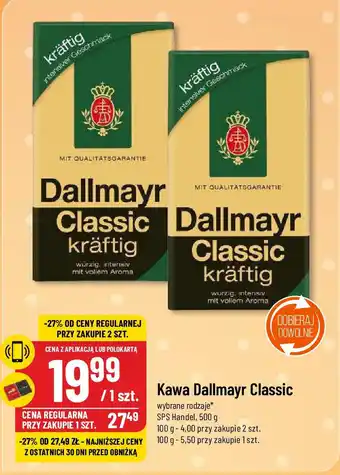 Polomarket Kawa Dallmayr Classic, 500 g oferta