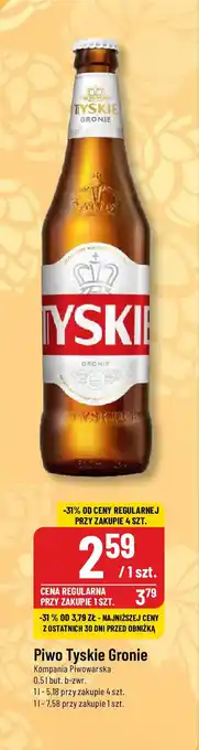 Polomarket Piwo Tyskie Gronie 0,5 l oferta