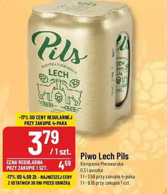 Polomarket Piwo Lech Pils 0,5 l oferta