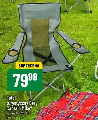 Polomarket Fotel turystyczny Grey Captain Mike oferta