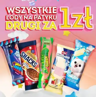 Żabka WSZYSTKIE LODY NA PATYKU oferta