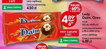 Żabka Lody Daim, Oreo 100 ml oferta