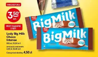 Żabka Lody Big Milk Choco Intense 100 ml oferta