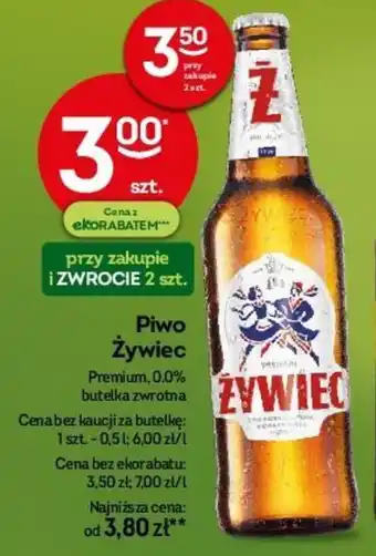 Żabka Piwo Żywiec 0,5 l oferta