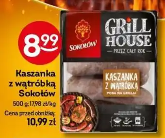 Żabka Kaszanka z wątróbką Sokołów 500 g oferta