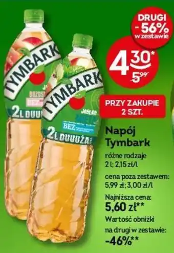 Żabka Napój Tymbark 2 l oferta