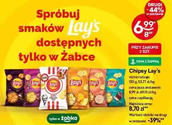 Żabka Chipsy Lay's 130 g oferta