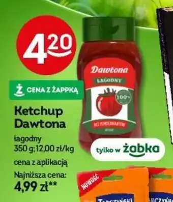 Żabka Ketchup Dawtona 350 g oferta