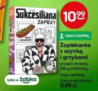 Żabka Zapiekanka z szynką i grzybami 250 g oferta