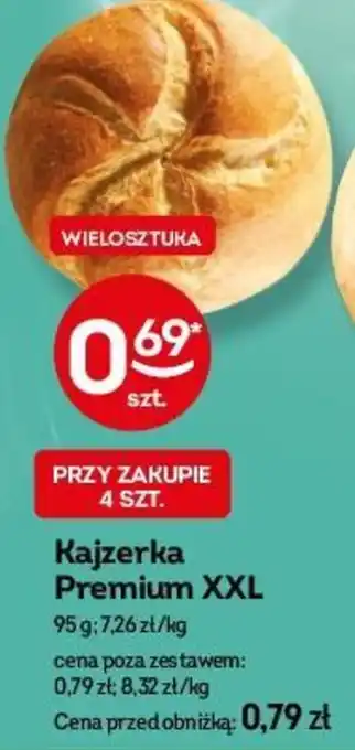 Żabka Kajzerka Premium XXL 95 g oferta