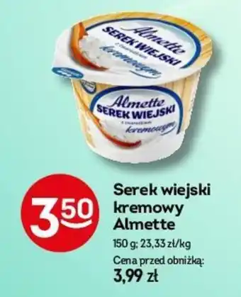 Żabka Serek wiejski kremowy Almette 150 g oferta