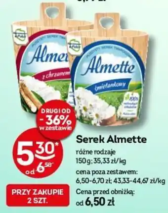 Żabka Serek Almette 150 g oferta