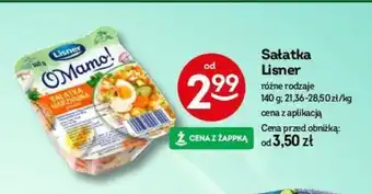 Żabka Sałatka Lisner 140 g oferta