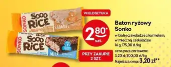 Żabka Baton ryżowy Sonko 16 g oferta