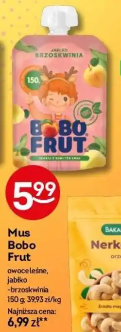 Żabka Mus Bobo Frut 150 g oferta