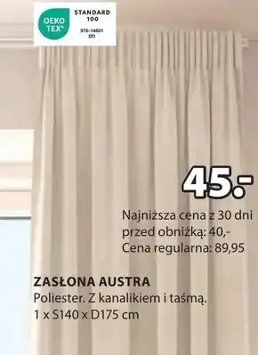 JYSK Zasłona oferta