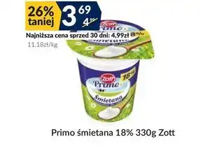 Sużyw Zott Primo Śmietana 18 % 330 g oferta