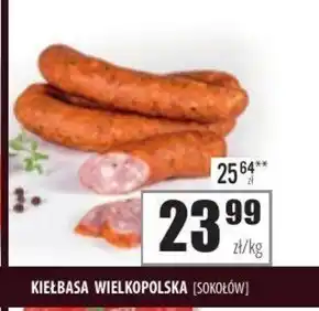 Społem Szczecin Kiełbasa Sokołów oferta