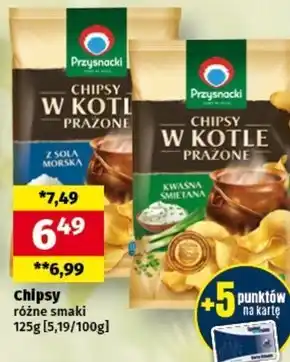 Społem Chipsy Przysnacki oferta