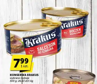 Groszek KONSERWA KRAKUS 300 g oferta