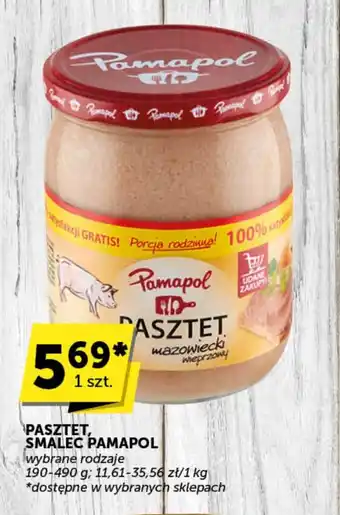 Groszek PASZTET, SMALEC PAMAPOL 190-490 g oferta