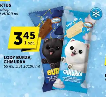 Groszek LODY BURZA, CHMURKA 65 ml oferta