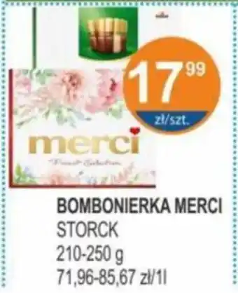 Rabat BOMBONIERKA MERCI 210-250 g oferta