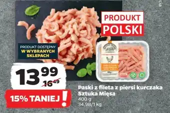 Netto Paski z fileta kurczaka Sztuka Mięsa Netto oferta