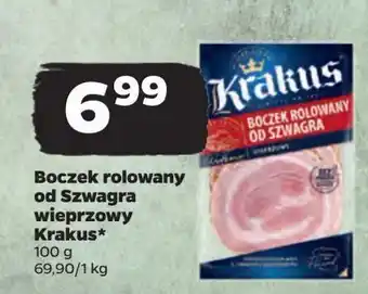 Netto Boczek od szwagra z przyprawami Krakus Animex oferta
