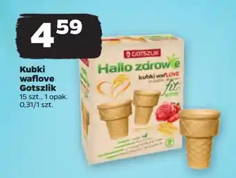 Netto Wafle do lodów hallo zdrowie Gotszlik oferta