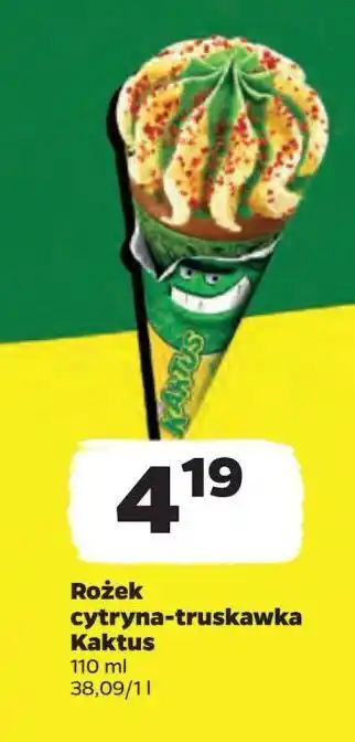 Netto Rożek cytrynowo-truskawkowy Nestle Kaktus oferta