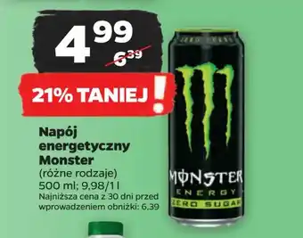 Netto Napoj energetyczny Monster Energy Classic oferta
