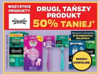 Netto Maszynki do golenia cherry blossom Wilkinson My Intuition Comfort oferta