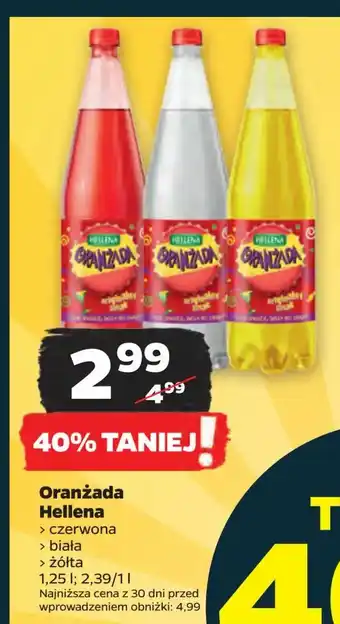Netto Oranżada biała Hellena oferta