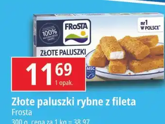 E.Leclerc Złote paluszki rybne z fileta Frosta oferta